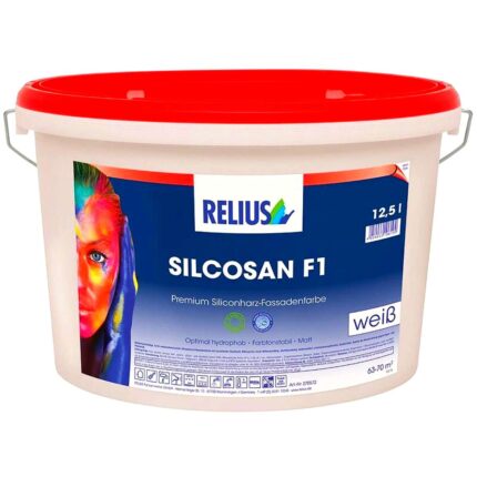 RELIUS SILCOSAN F1 Premium Siliconharz-Fassadenfarbe