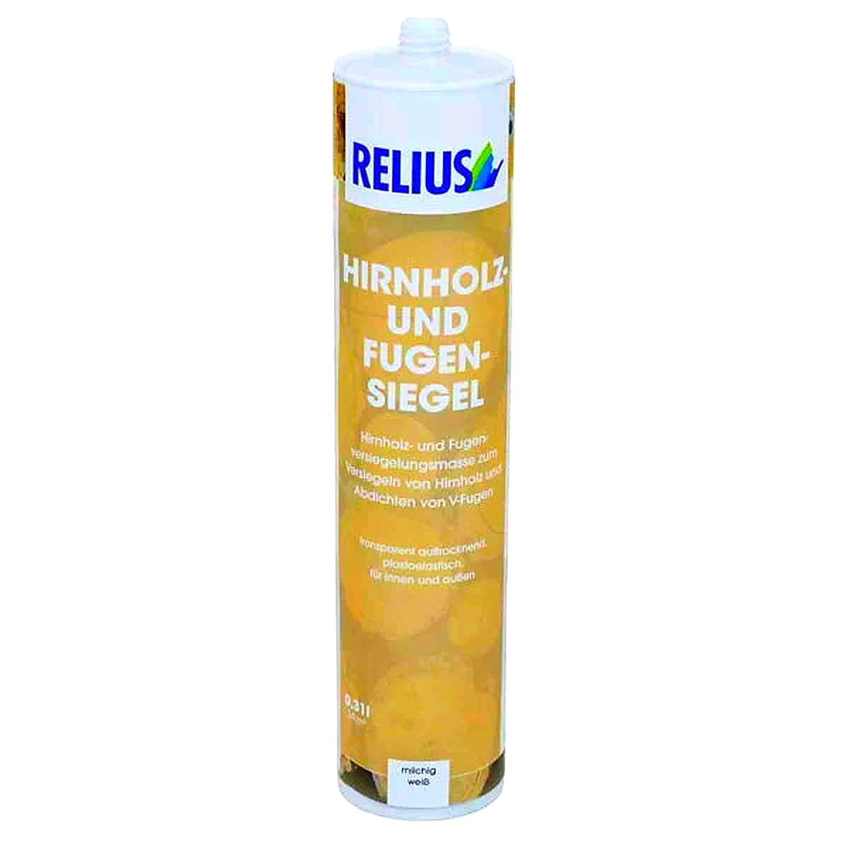 Relius HIRNHOLZ- UND FUGENSIEGEL Holz und Fugensiegel für Innen/Außen-Relius HIRNHOLZ- UND FUGENSIEGEL