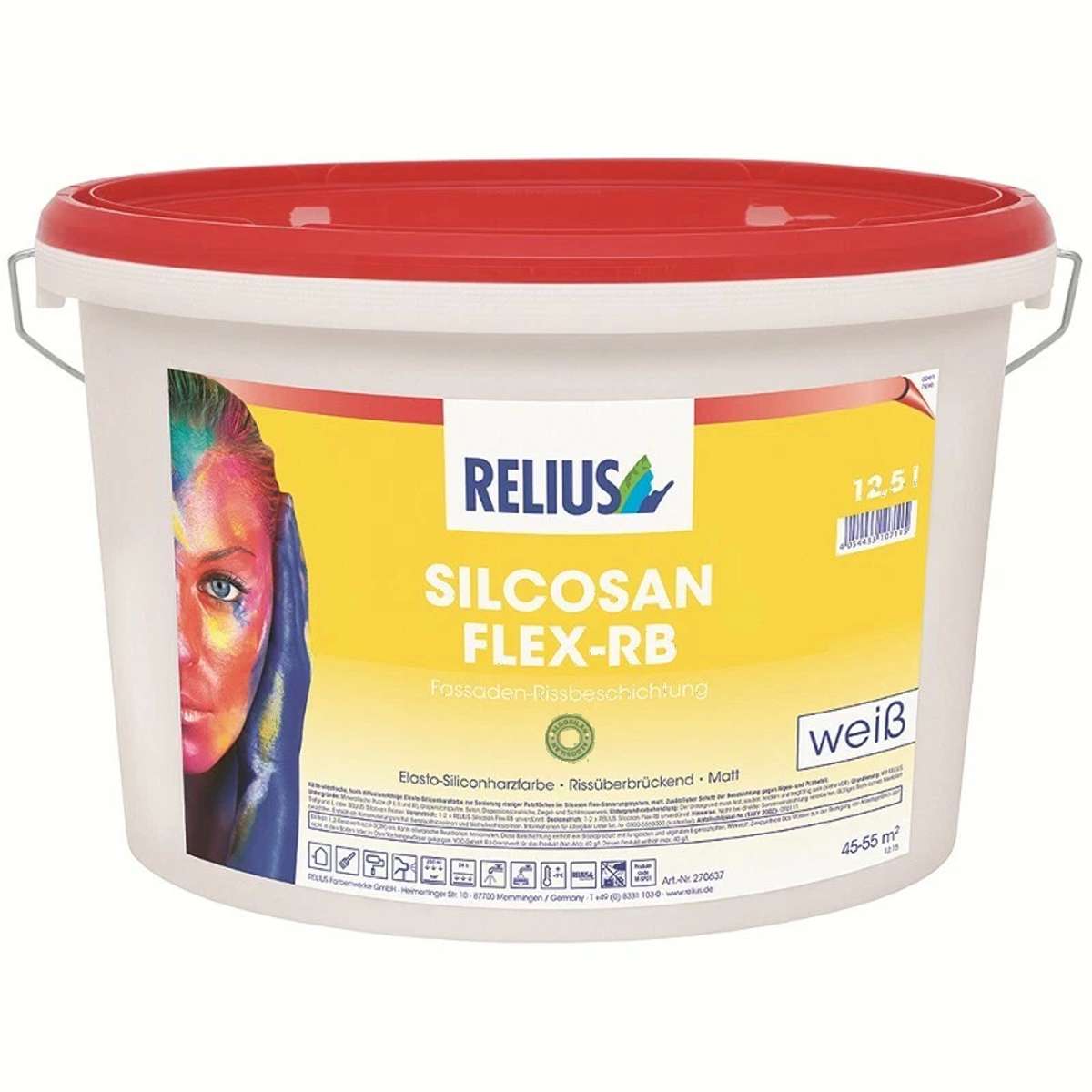 Relius SILCOSAN FLEX-RB Silcosan Flex-RB für Außenfassaden-Relius SILCOSAN FLEX-RB