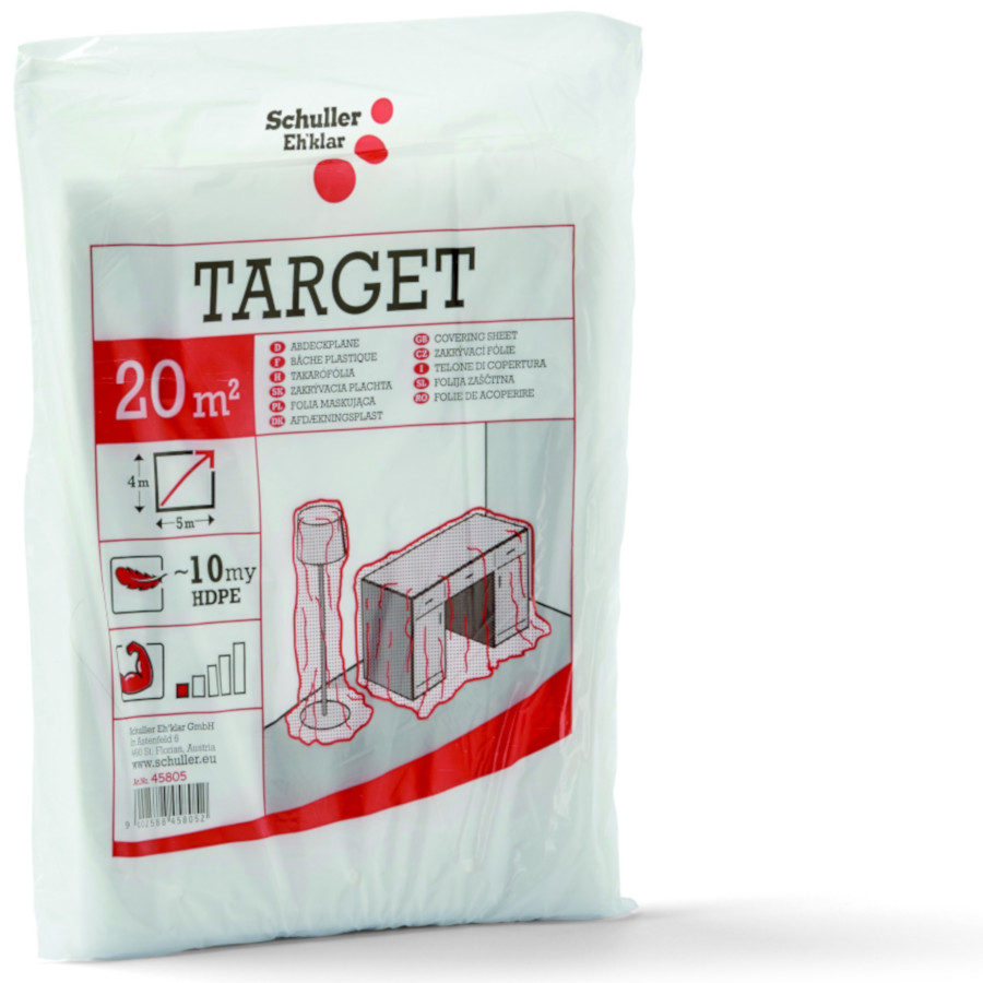 TARGET-S10-4x5-sq Schuller Target S10 4x5m Abdeckfolie stark, ca. 10 my