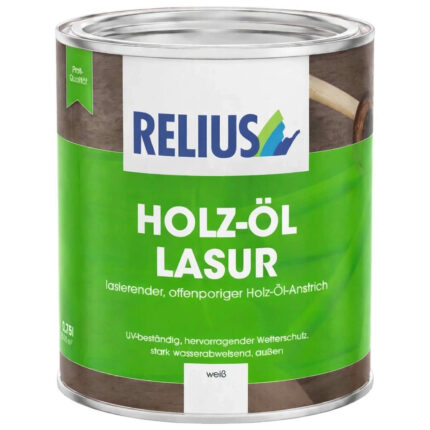 Holz-Öl Lasur für Außen-Relius Holz-Öl-Lasur