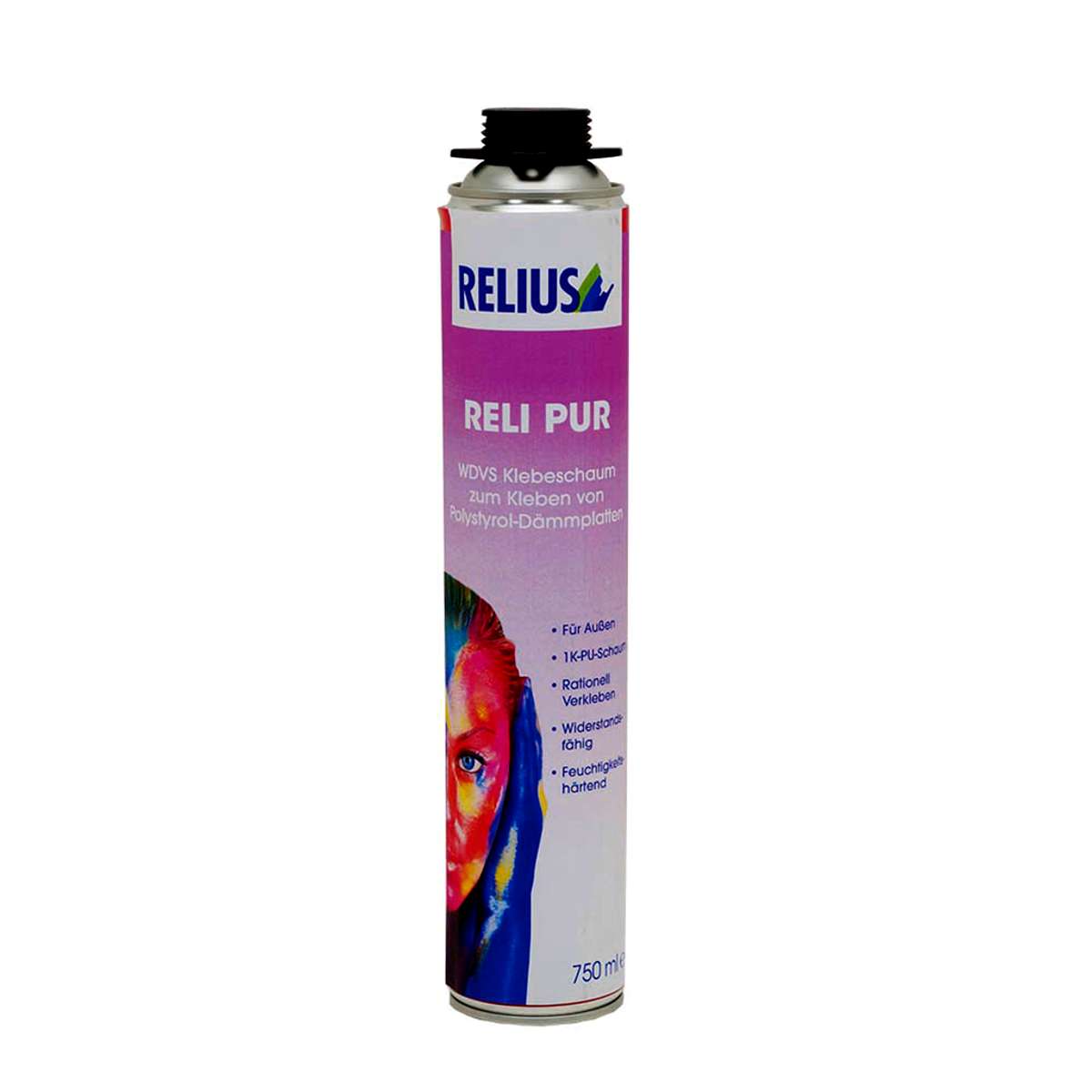 Relius Reli Pur WDVS-Klebeschaum-Klebeschaum für Außen Klebeschaum für Außen -Relius Reli Pur WDVS-Klebeschaum