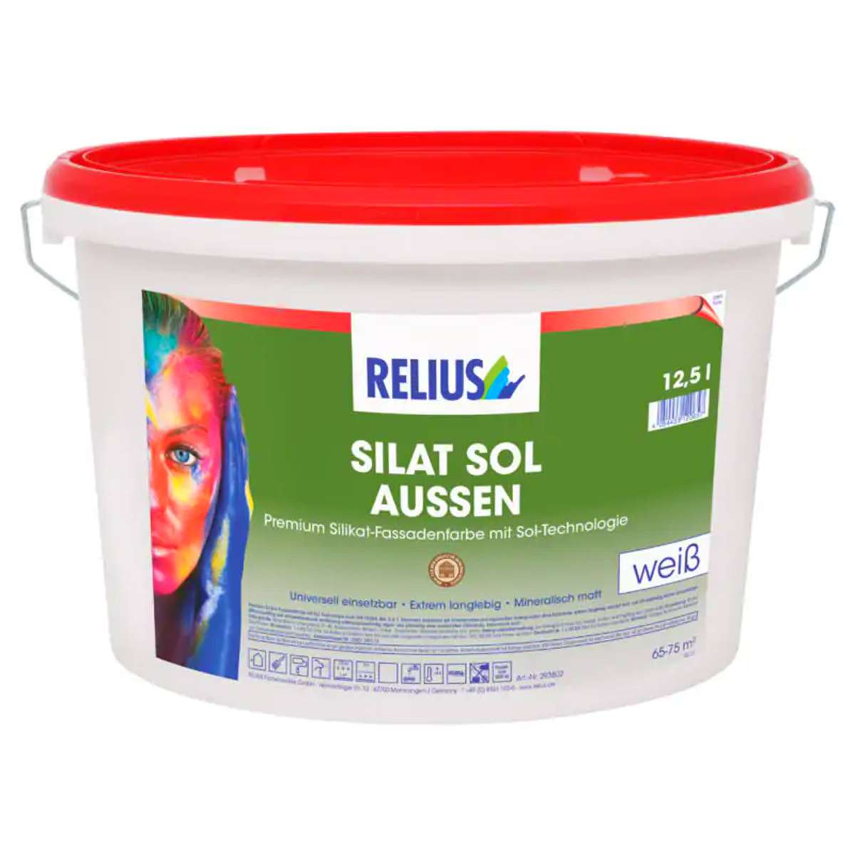 Relius Silat Sol Aussen weiß Relius Silat Sol Aussen weiß – Bild 1