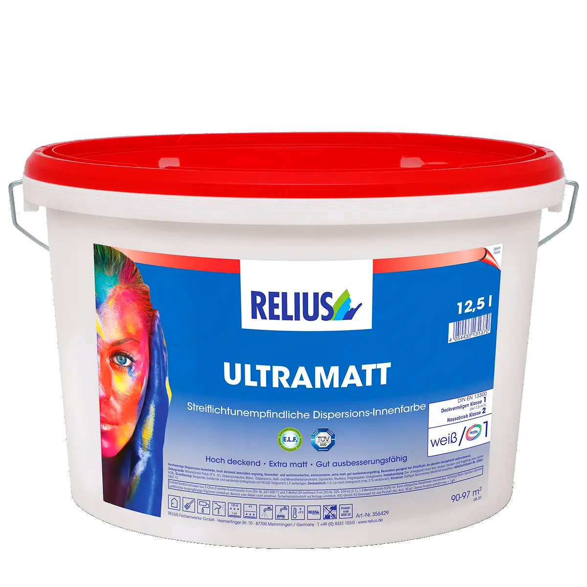 Relius Ultramatt Wandfarbe für Innen Relius Ultramatt-Wandfarbe für Innenwände